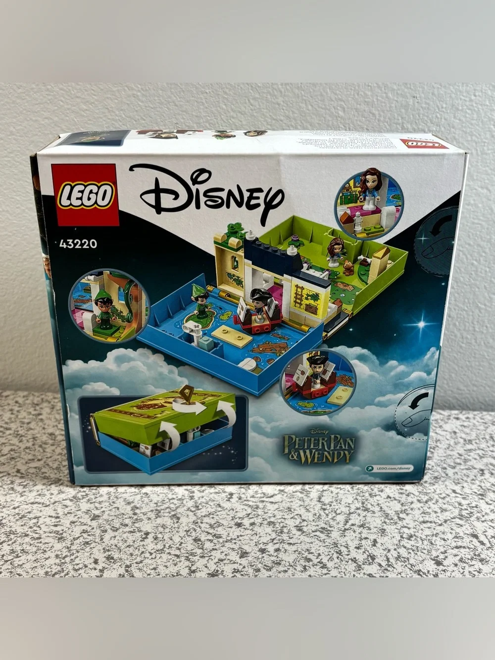 LEGO 43220 Disney Peter Pan & Wendy’s Storybook Adventure New